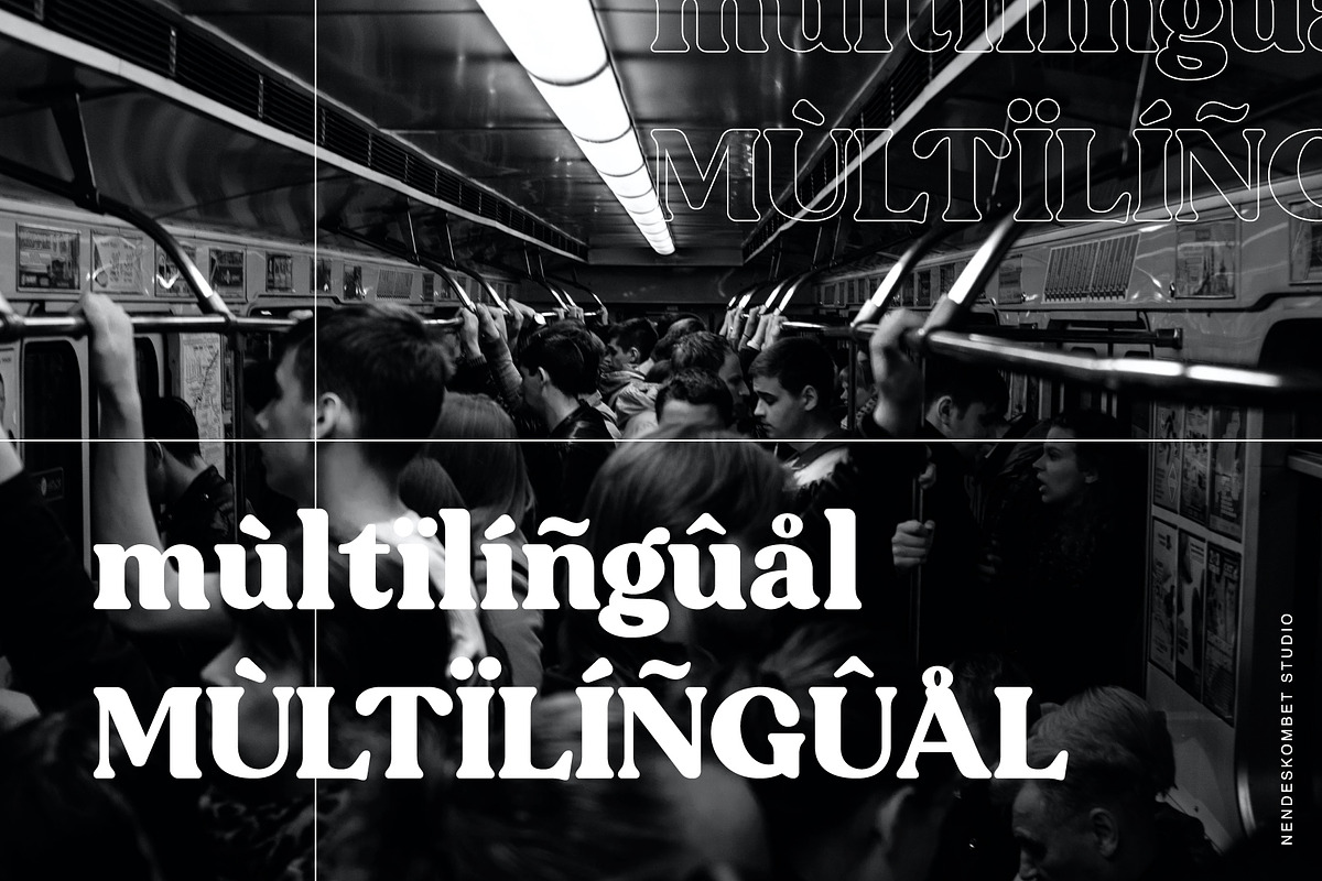 commuter - modern serif font, a Script Font by NendesKombet Studio (Photo 7 of 9)