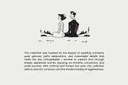 Wedding Collection: 66 Line Art Pack, a Person Illustration by Veyla (Thumbnail 3 of 16)