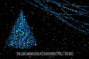 Bokeh Christmas trees and lights, an Object Graphic by Paper Farms (Thumbnail 4 of 4)