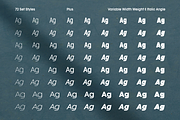 Franie Geometric Sans 72 Styles, a Sans Serif Font by That That Creative (Thumbnail 2 of 14)