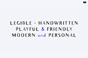 Avera Sans Sketch - Sketched Font, a Sans Serif Font by Tom Chalky (Thumbnail 4 of 7)