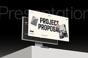 Project Proposal Google Slides, a Presentation Template by fakhroo (Thumbnail 3 of 5)