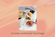 Peach Gradient Texture Backgrounds, a Texture Graphic by Oksana Trygub (Thumbnail 4 of 9)