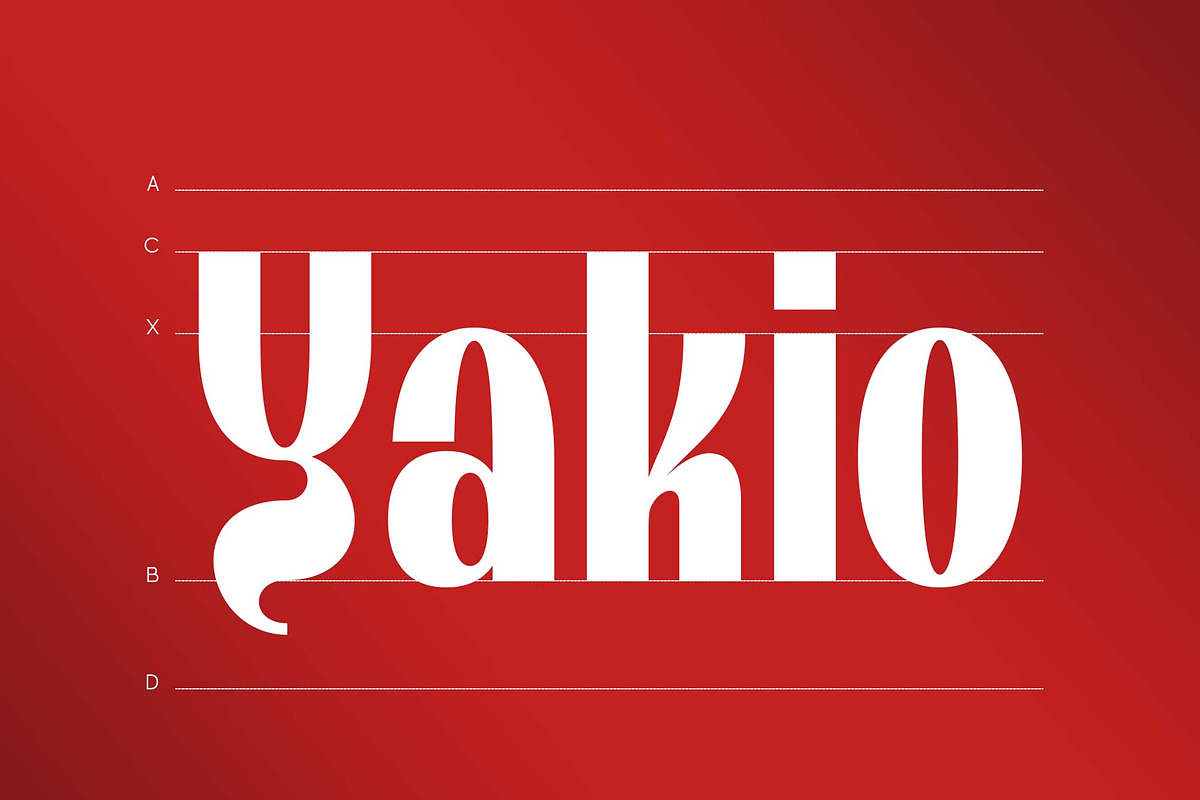 Gakyo - Modern Display, a Sans Serif Font by Ardyanatypes (Photo 2 of 12)
