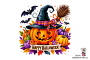 Halloween Pumpkin Sublimation PNG, a Graphic by Clipart Bloom (Thumbnail 7 of 11)