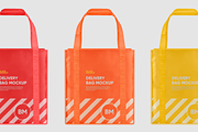 Delivery Bag Mockup, a Packaging Mockup by BlackMockup (Thumbnail 5 of 10)