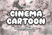 Cinema Cartoon Fat Round Font, a Handwritten Font by suhadidesign (Thumbnail 1 of 9)