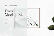 4:5 Landscape Frame Mockup Kit, a Print Template by October November (Thumbnail 1 of 4)