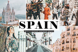 Spain Pro Lightroom Presets