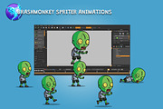 Scar Forehead Zombie, an Illustration by tokegameart (Thumbnail 2 of 4)