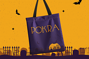 Pokra - Halloween Typeface, a Serif Font by HipFonts (Thumbnail 5 of 9)