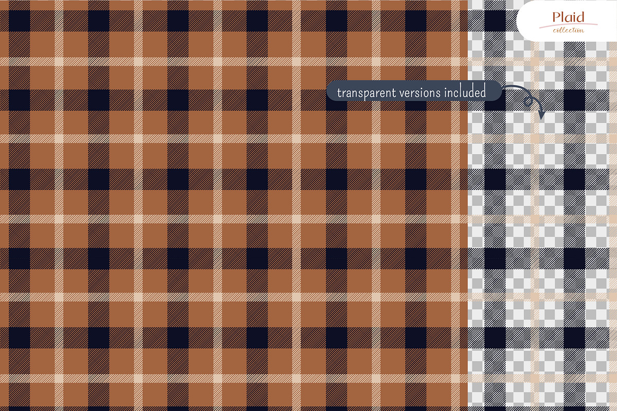 Plaid Pattern Collection, a Pattern Graphic by InaCorart (Photo 4 of 7)