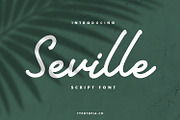 Seville, a Script Font by edukka (Thumbnail 1 of 10)