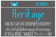 heritage font, a Font by weknow (Thumbnail 1 of 5)