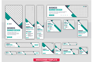 Web banner template, a Templates & Theme by Pavel_design