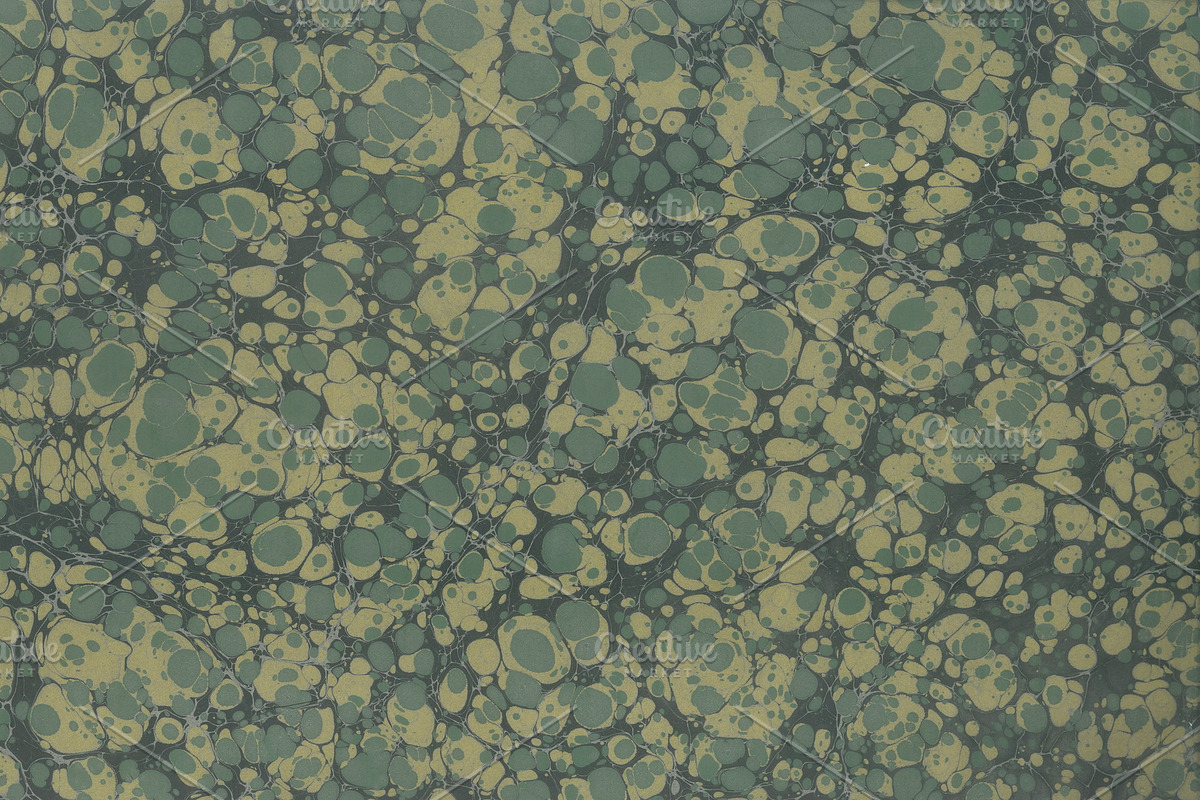 4 Hand Marbled Papers Vintage, a Texture Graphic by Marblingdom (Photo 2 of 5)