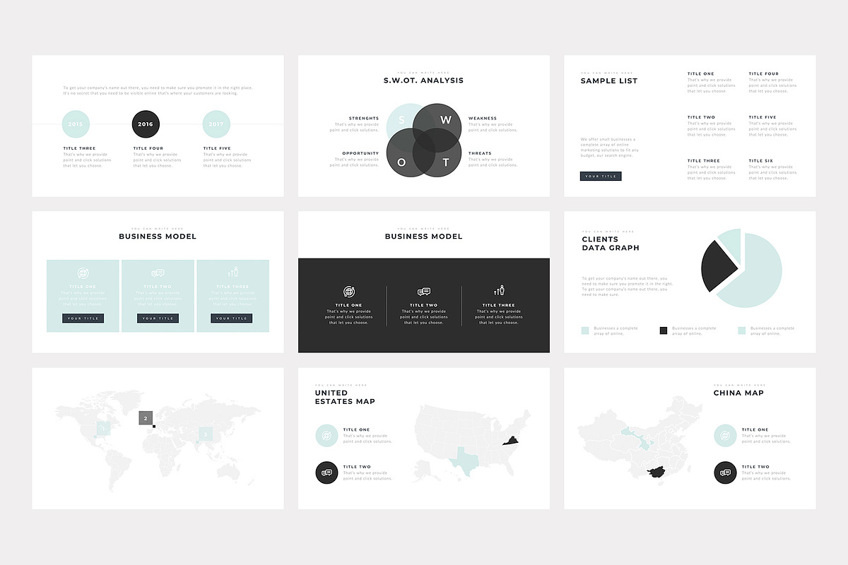 Segoe Minimal PowerPoint Template, a Presentation Template by slidequest (Photo 11 of 18)