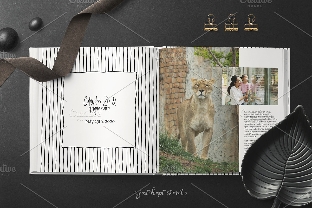 12x12 Family Photobook Template, a Templates & Theme by Jest Kept Secret (Photo 3 of 6)