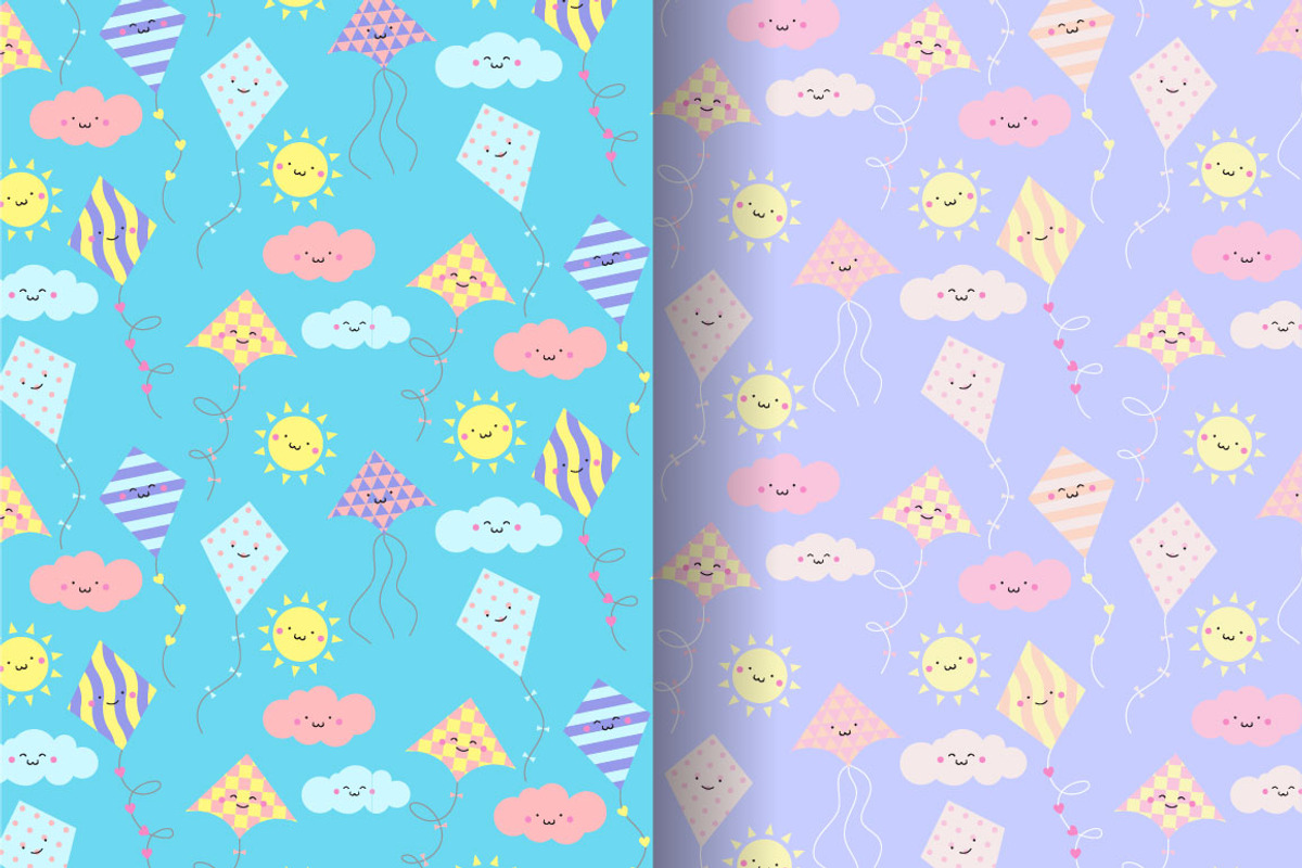 Kites, a Pattern Graphic by merion_merion (Photo 8 of 8)