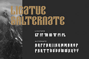 Gurend Gothic Font, a Blackletter Font by RantautypeStudio (Thumbnail 13 of 14)