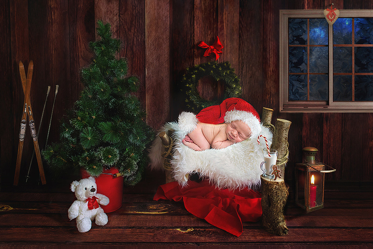 CHRISTMAS Bundle 17digital backdrops preview 4