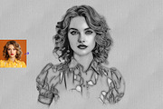 Line Art Sketch Photoshop Action, an Action Add-On by MRI STUDIO (Thumbnail 4 of 13)