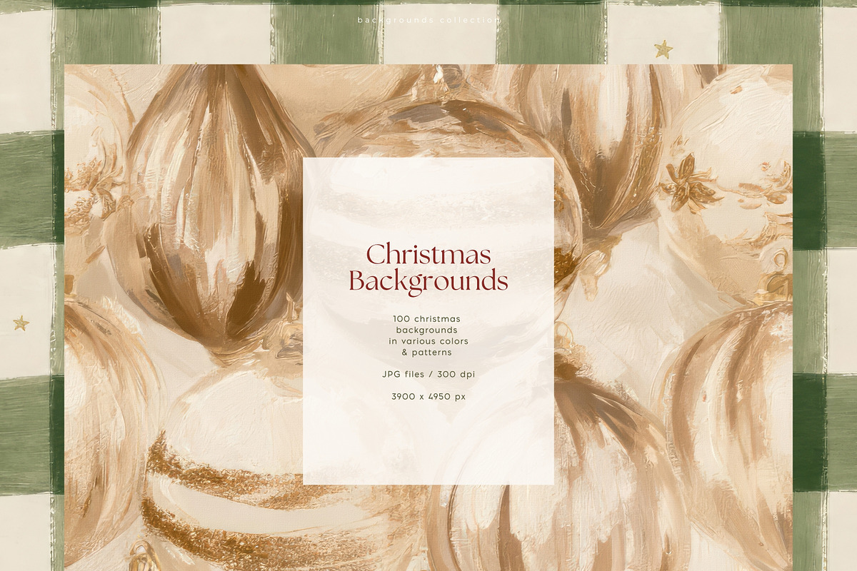 100 Christmas Backgrounds, a Background Graphic by PeDe Designs (Photo 14 of 18)