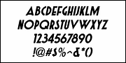 Movie Date JNL, a Sans Serif Font by Jeff Levine Fonts (Thumbnail 5 of 5)