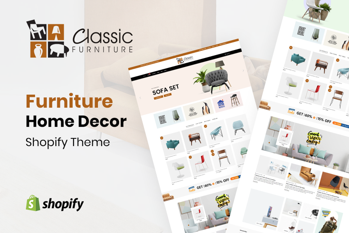 Furniture Shopify Theme Home Decor, a Shopify Template by ThemeTidy Shopify Agency
