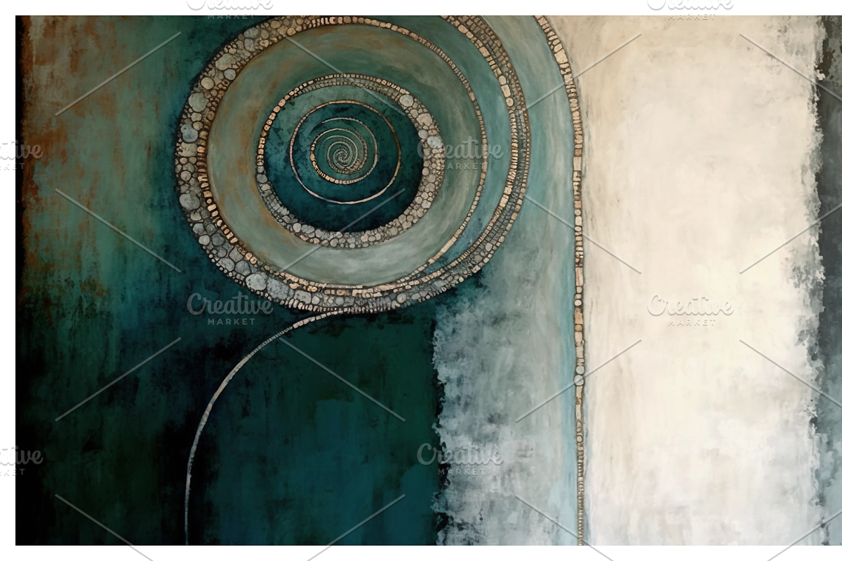Baal Collection · Blue Spiral, a Texture Illustration by milatovar (Photo 14 of 16)