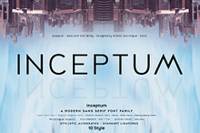 inceptum - Sans serif font family