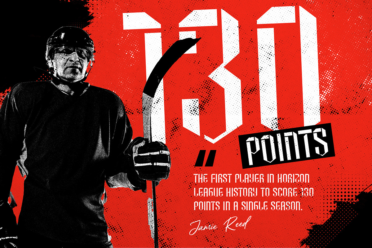 Hexagreat - Sport Display Font, a Sans Serif Font by Invasi Studio (Photo 9 of 11)