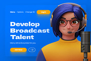 3D Avatar Profession, a Work Illustration by Lumina_ui_ux202 (Thumbnail 4 of 6)