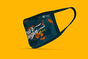 Fabric Face Mask Mockup, a Mask Mockup by Aprndy85 (Thumbnail 4 of 5)