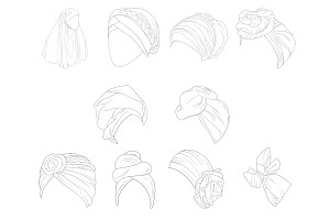 Clothing Headwear Set 1 Procreate