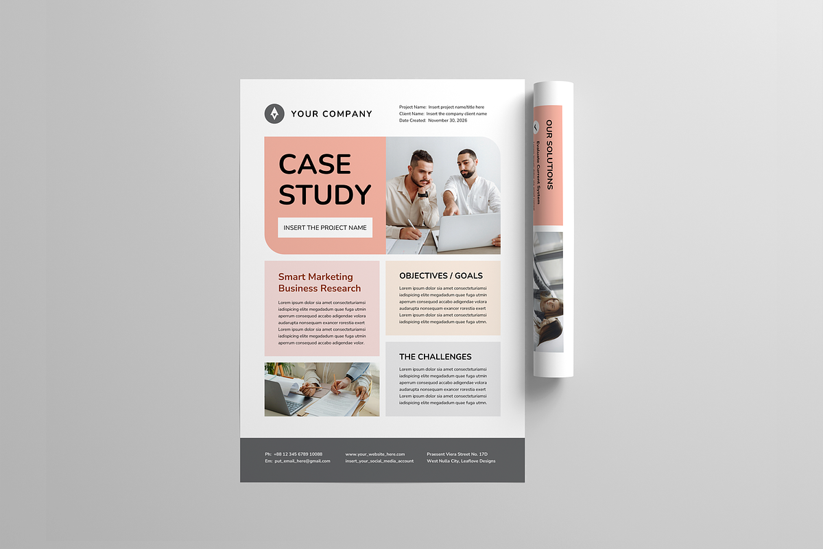 Case Study, a Flyer Template by Leaflove (Photo 4 of 5)