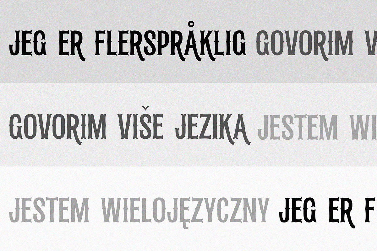RUMBAMBAR - Vintage Serif Font, a Serif Font by vix.vix (Photo 5 of 6)