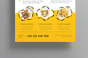 Food Flyer Template, a Flyer Template by MightyDesign (Thumbnail 5 of 8)