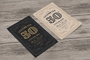 Vintage Anniversarry invitation, an Invitation Template by Guuver (Thumbnail 3 of 4)