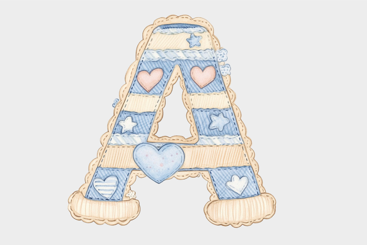 Baby Nursery Alphabet Clipart, a Seasonal Illustration by Design Market (Photo 5 of 5)