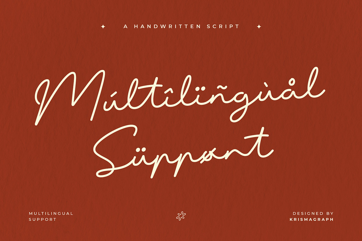 Vista Chopers – Natural Handwritten, a Script Font by Krismagraph (Photo 6 of 10)