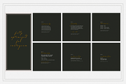 CANARY & COAL socialmedia templates, a Social Media Template by Vova (Thumbnail 2 of 9)