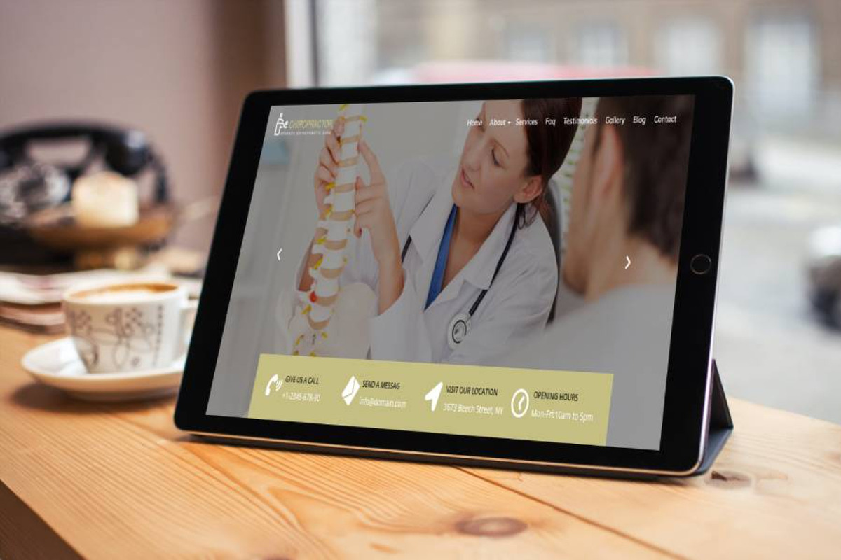 Chiropractor Business Theme preview 4