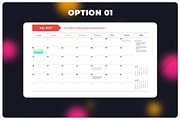 2027 Calender Planner PPT Template, a Presentation Template by Graficso (Thumbnail 2 of 5)