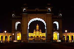 Mysore palace, a Photo by saiko3p
