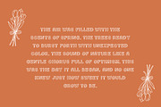 Alba Outline Marker Font, a Sans Serif Font by Margot + Co (Thumbnail 7 of 7)