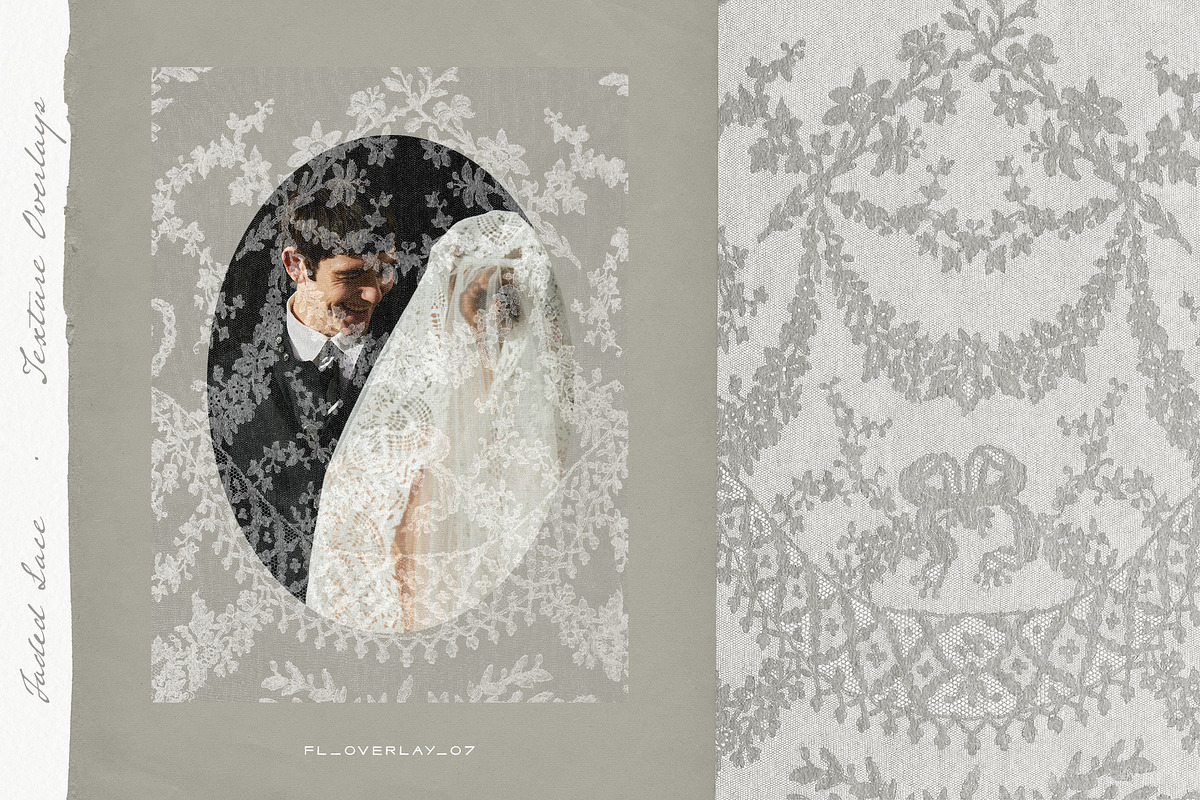 Faded Lace Texture Overlays, a Texture Graphic by alonahaidash (Photo 18 of 22)