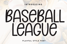 Baseball League | Script Font