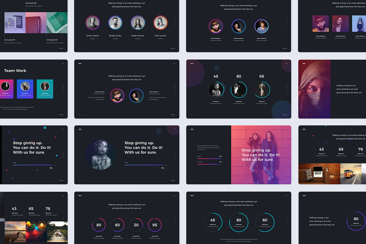 Motion - Colored & Creative Template, a Presentation Template by UDEA Store (Photo 14 of 18)