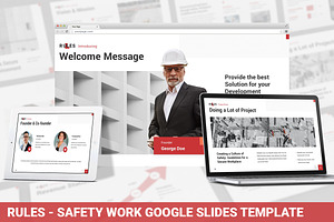 Rules - Safety Work Google Slides, a Presentation Template by SlideFactory